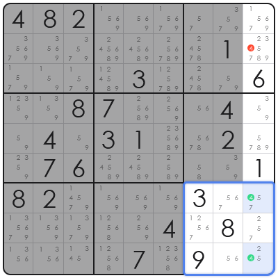 sudoku auto candidate